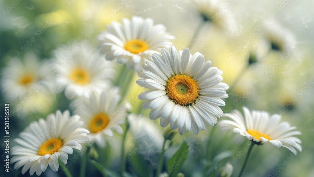 Obraz premium Chamomile flower detailed view