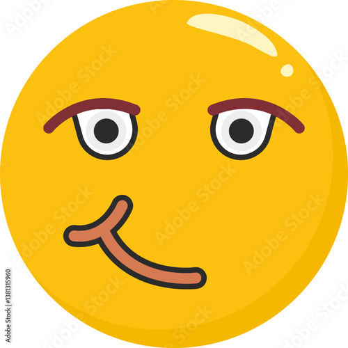 Wry Smile Icon