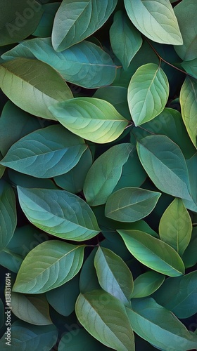 Wallpaper Mural Intricate Details of a Green Leaf Against a Dark Background Highlighting Natures Design Torontodigital.ca