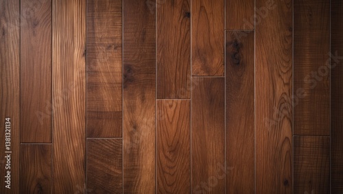Obraz na płótnie Brown wooden flooring background texture w salonie