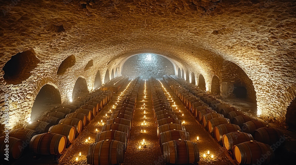 Obraz premium Majestic Wine Cellar