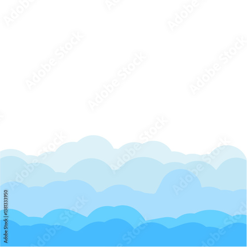 blue sky with clouds