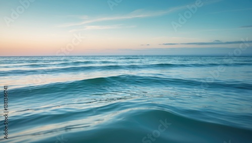 Fototapeta Naklejka Na Ścianę i Meble -  blue water abstract seascape background