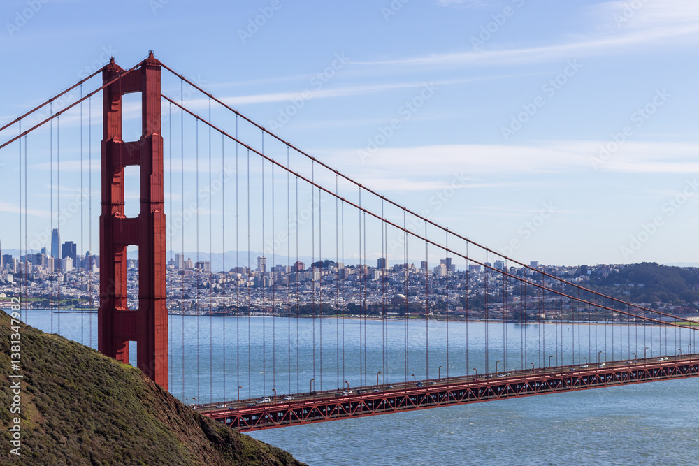 Fototapeta premium golden gate bridge san francisco