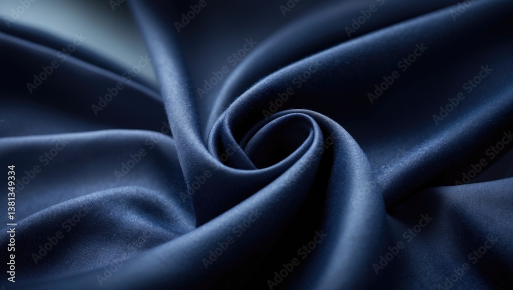Fototapeta premium Fluffy blue texture background. Blue material