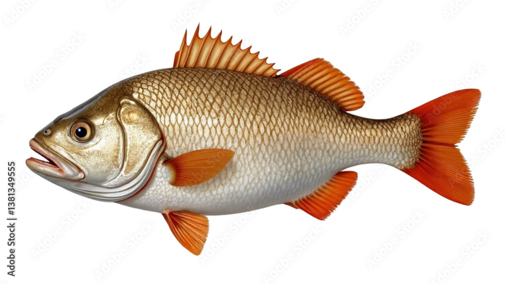 fish on a white background, Orange goldfish with detailed fins, isolated and on a white background.
fish on a white background, Orange goldfish with detailed fins, isolated and on a white background.