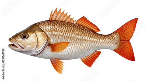 fish isolated on a white background