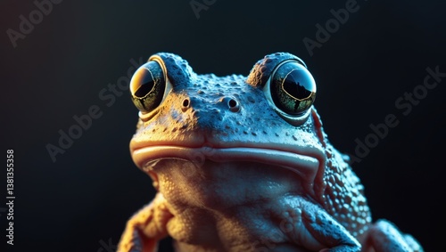 Indian tree frog frequently seen during the rainy season.