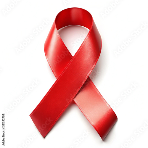 red cancer ribbon aid ribbon  sikk ribbon for World Hemophilia Day medical elements  photo