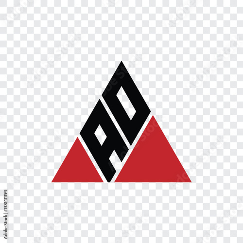 112 a logo alphabet word letter triangle geometric educational A O