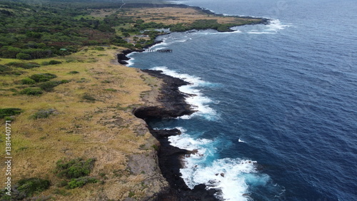 Hawaiian Island Aerial