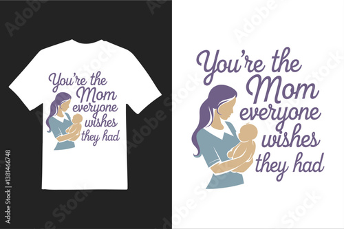 T-shirt design concept vector illustration photo