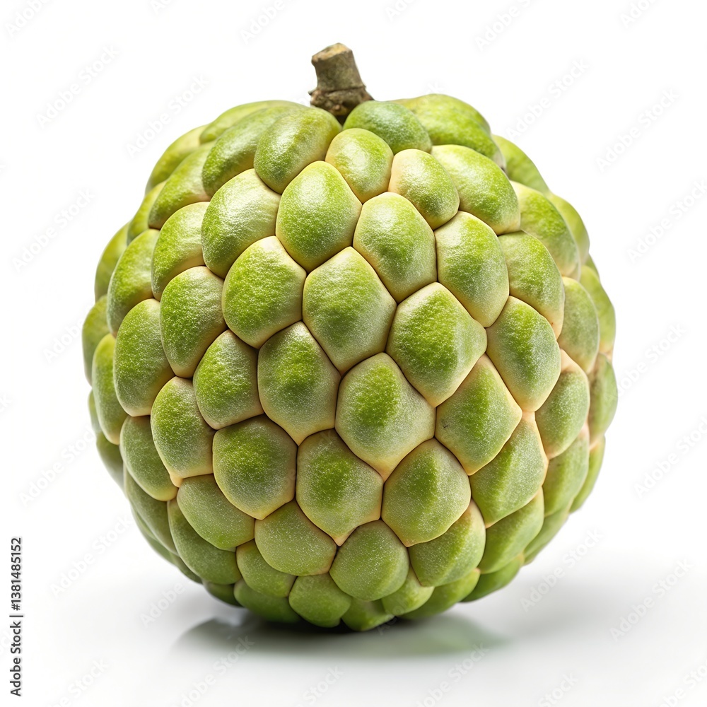 Ultra-detailed, hyper-realistic custard apple, high resolution, photorealism, intricate textures, soft green skin Ultra-detailed, hyper-realistic custard apple, high resolution, photorealism, intricate textures, soft green skin