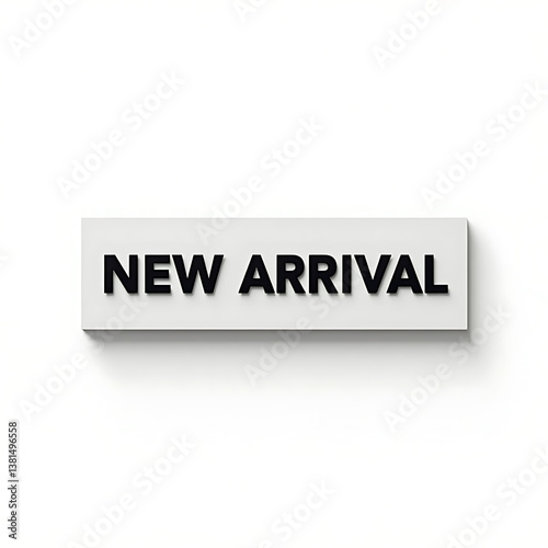 new arrival icon button