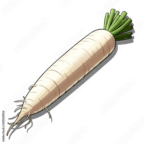 Radish Giant White Daikon