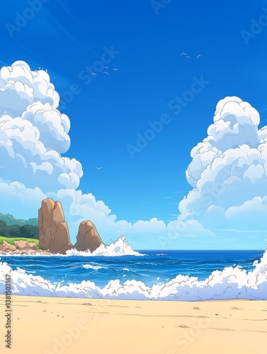 Seaside Cloudscape