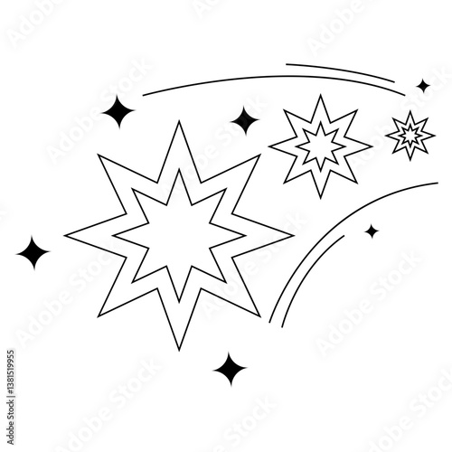 Minimalist Cosmic Line