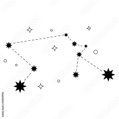 Minimalist Cosmic Line