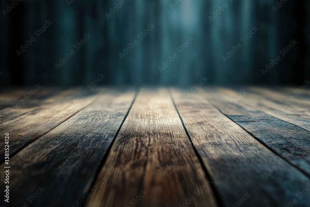 Rustic Wood Plank Background with Low Lighting for Product Presentation Rustic Wood Plank Background with Low Lighting for Product Presentation