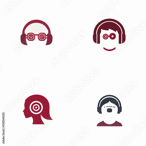 AI-powered dream interpreter vector icon