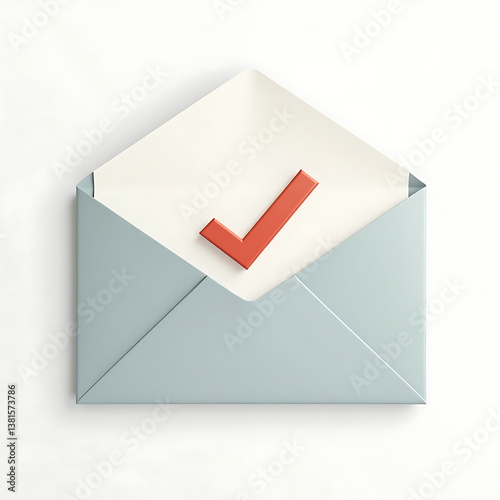 envelope with letter and checkmark