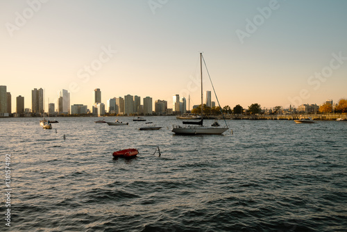 Edge of Light: Sunset Over the Hudson