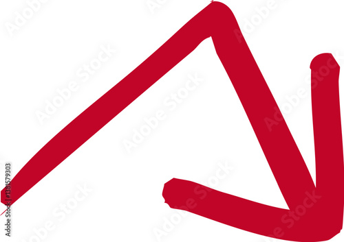 Illustration variation of arrows. Simple illustrations. Pop hand-drawn arrows. Vectors.	
