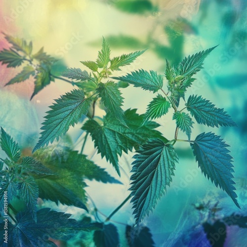 Emerald nettles, a summer sight.