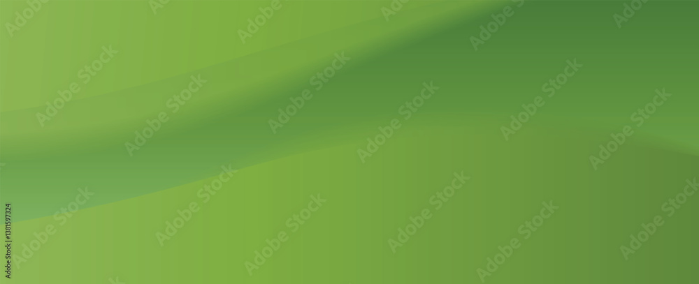 Abstract Green Background Template Vector, Green Background with Beautiful Wave and Gradient Design Abstract Green Background Template Vector, Green Background with Beautiful Wave and Gradient Design