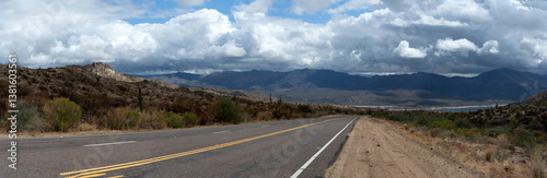 Photos A panoramic view of the Bartlett reservoir in the Tonto National Forest