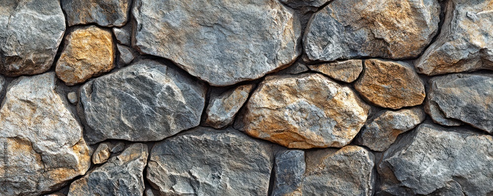 Fototapeta premium Natural Stone Texture with Rough Surface and Organic Details