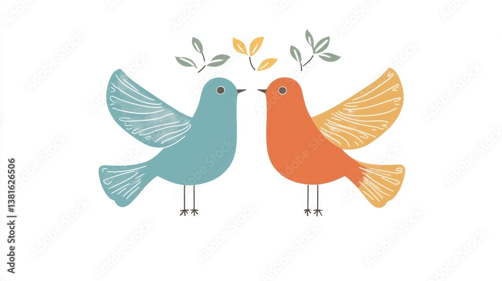 Obraz premium International day of peace: global unity, harmony celebration, coexistence awareness, worldwide solidarity, collective peace, peaceful coexistence, cultural respect, international understanding.