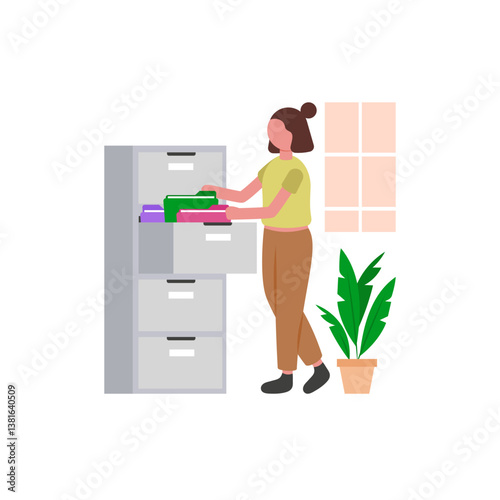 Organized Work Document Storage