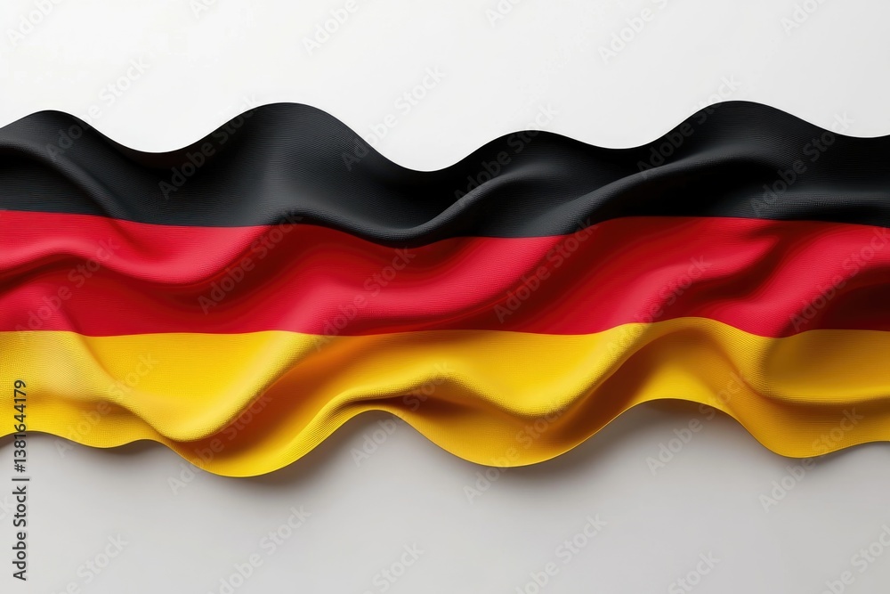Fototapeta premium Legal milestone: Constitution Day in Germany, Day of the Basic Law, commemorates May 23 as a pivotal moment, honoring country democratic values, constitutional foundation, and historical progress.
