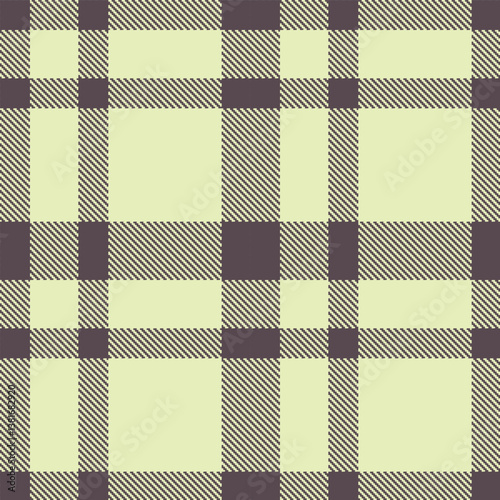 Light Purple Empire Seamless Tartan with Bright Fall Green accents Fabric Design