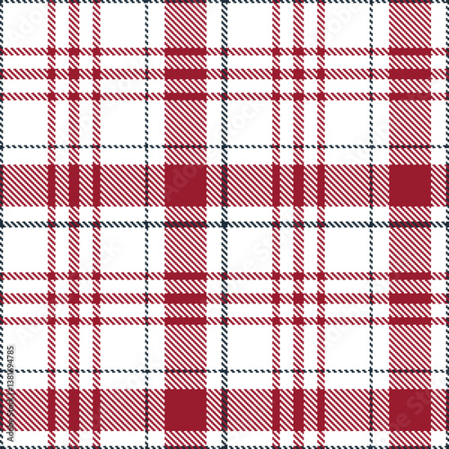 Plaid pattern seamless. Dusty White & Smoky Petal of a Dying Rose Tartan Fabric Design.