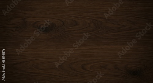 A rich, dark wooden texture showcasing intricate grain patterns and a warm tone. Ideal for backgrounds, presentations, or design projects that aim for a warm and inviting aesthetic.