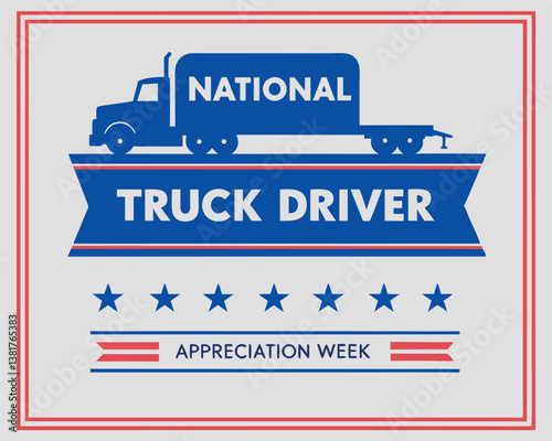 National Truck Driver Appreciation Week: Honoring Truckers with Winged Truck Design.