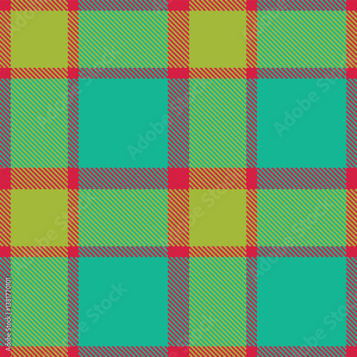 Cool Toreador Tartan patterns fabric texture. Elegant Vibrant Citrus Seamless Tartan