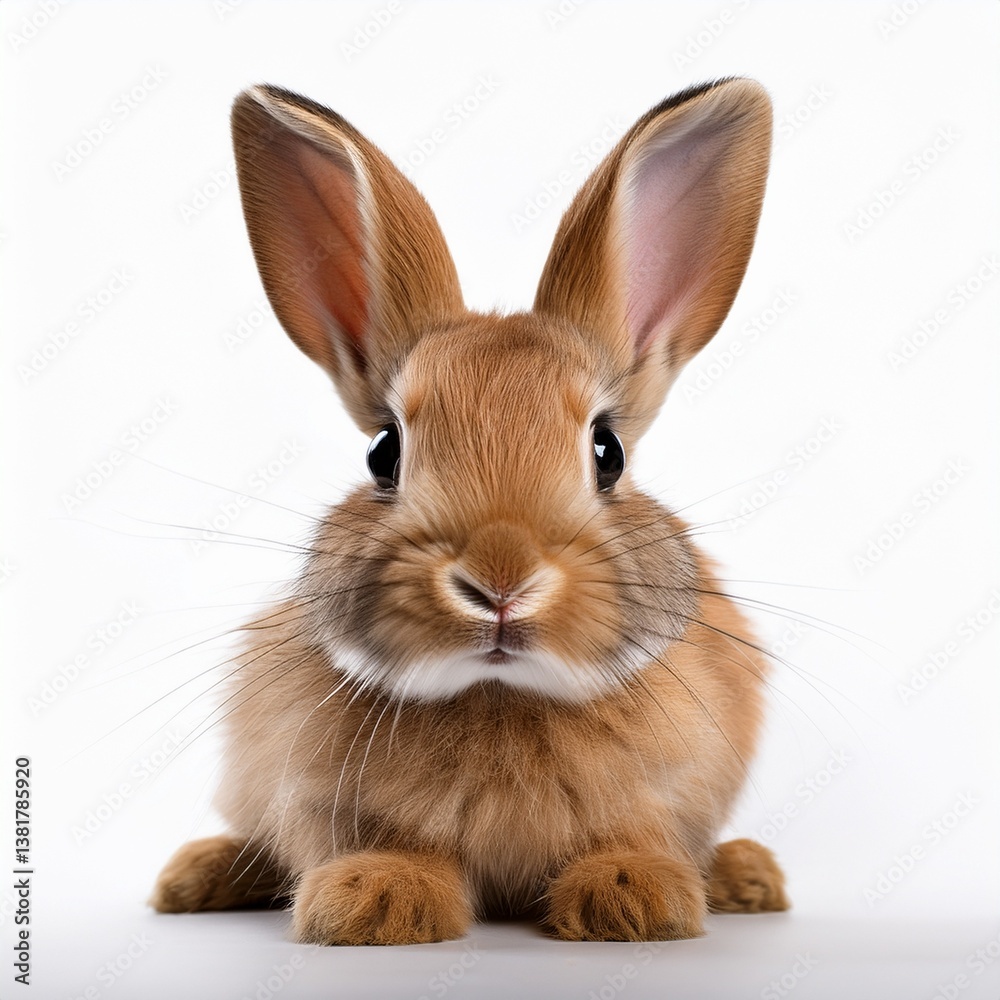 Fototapeta premium Bunny on white background