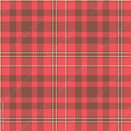 Autumn Beauty Patch Tartan patterns fabric texture. Elegant Highland Khmer Curry Seamless Tartan
