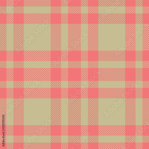 Vibrant Embarrassment Tartan patterns fabric texture. Elegant Mellow Morning Tea Seamless Tartan
