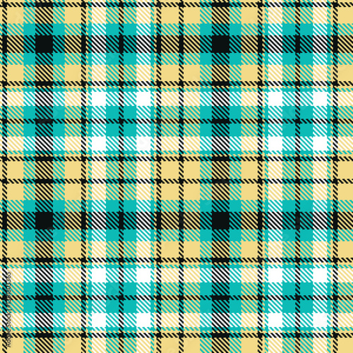 Elegant Seamless Tartan featuring Classic Jade Gravel and Autumn Passementerie Fabric Design
