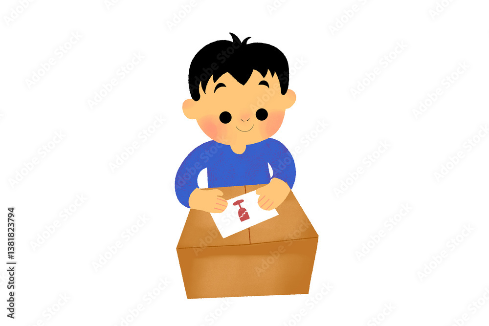 Fragile Package Labeling – Shipping and Delivery Safety illustration Fragile Package Labeling – Shipping and Delivery Safety illustration