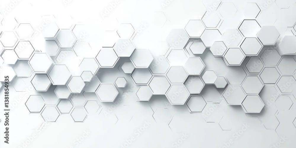 Geometric Abstract Background with Hexagonal Patterns and Modern Design Elements Geometric Abstract Background with Hexagonal Patterns and Modern Design Elements