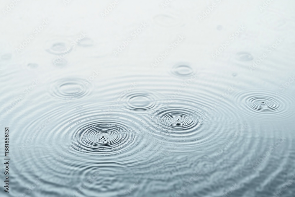 Calm Water Surface Texture Abstract Design with Ripples and Waves Sunlit White Background Calm Water Surface Texture Abstract Design with Ripples and Waves Sunlit White Background