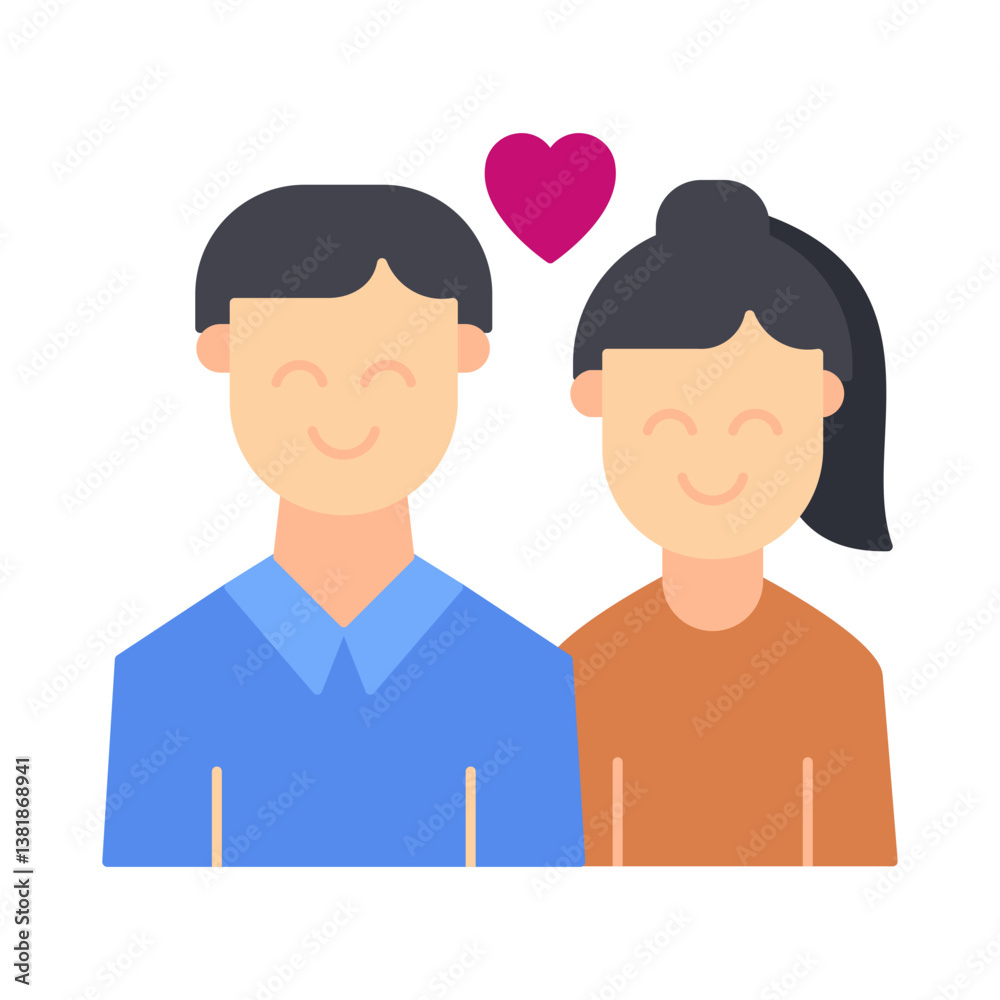 couple man woman element couple man woman element