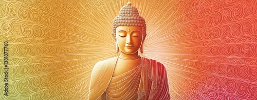 Serene Buddha Illustration