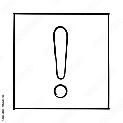 Exclamation in square