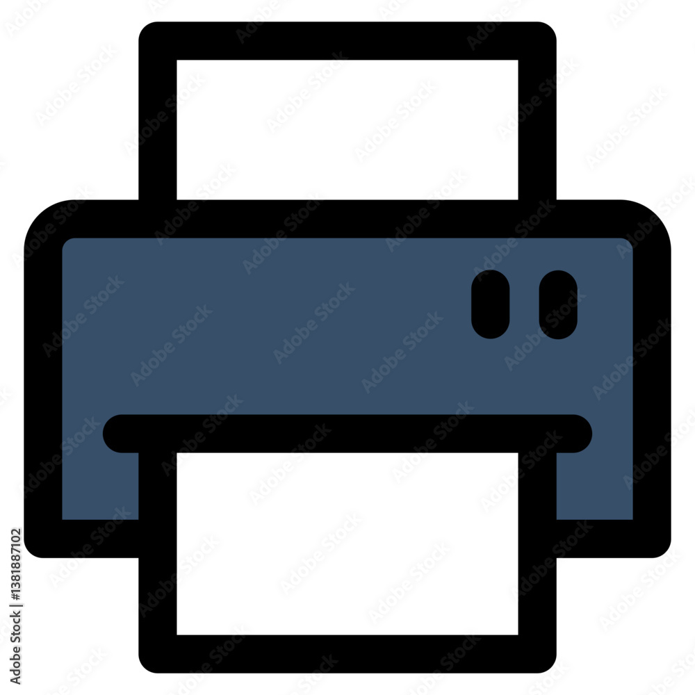 Print Icon Element For Design Print Icon Element For Design